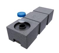 Varile Depósito de agua potable Neo de 120 l, resistente al transporte, apto para alimentos, para barcos, caravanas, remolques