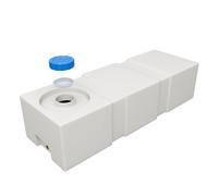 Varile 120L NEO Depósito de agua potable | Resistente al transporte | Apto para alimentos | Para barco - autocaravana - remolque (Blanco)