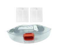 Depósito De Agua Y Depósito De Polvo 2 En 1, Compatible Con Xiaomi, Mijia, E10, E12 Y B112. Filtro HEPA De Repuesto For Aspiradoras Robot. Reparación De Aspiradoras.(3 pcs)