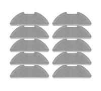 Depósito de Agua y depósito de Polvo Compatible con Xiaomi Mi Robot Vacuum-Mop 2 Lite / 2 Pro/MJSTL / MJST1S / MJST1SHW / BHR5044EU. Incluye Filtro de Tela for la mopa.(Mop Cloth 10pcs)