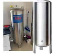 Depósito De Almacenamiento De Agua A Presión De Acero Inoxidable De Grado Alimentario,depósito De Presión Vertical Doméstico,apto Para Uso Industrial,agrícola Y Doméstico(60L/15.8Gal)