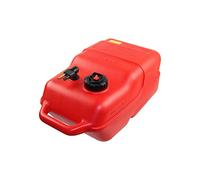 Depósito de combustible Big Joe con conexiones Mercury / Mariner | Depósito de gasolina para barcos | Tanque de reserva | Depósito para fueraborda | Volumen del depósito: 12 litros
