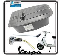 Depósito de combustible para Piaggio Vespa 50 Special - Vespa L N 125 - Vespa ET3 125 Primavera con grifo y barra original PIAGGIO.
