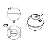 Depósito de compensación, refrigerante EASY FIT NRF 454039