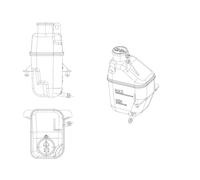 Depósito de compensación, refrigerante EASY FIT NRF 454040