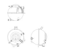 Depósito de compensación, refrigerante EASY FIT NRF 454082