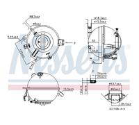 Depósito de compensación, refrigerante NISSENS 996116