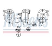 Depósito de compensación, refrigerante NISSENS 996201