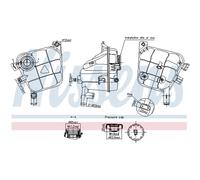 Depósito de compensación, refrigerante NISSENS 996207