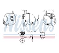 Depósito de compensación, refrigerante NISSENS 996222