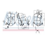 Depósito de compensación, refrigerante NISSENS 996230