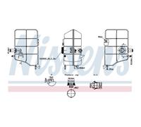 Depósito de compensación, refrigerante NISSENS 996254