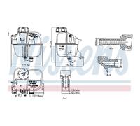 Depósito de compensación, refrigerante NISSENS 996266