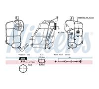 Depósito de compensación, refrigerante NISSENS 996318