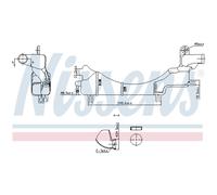 Depósito de compensación, refrigerante NISSENS 996334
