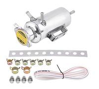 Depósito de Desbordamiento de Aluminio 350ml, Resistente a Altas Temperaturas, Universal para Coche y SUV - Alta Durabilidad, Evita Fugas y Mejora Refrigeración, Fácil Instalació