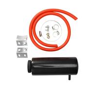 Depósito de desbordamiento de refrigerante del aut Recuperación De Refrigerante Radiador Universal Duradero Aluminio, Depósito Desbordamiento 800 Ml, Tanque Agua 0,8 L