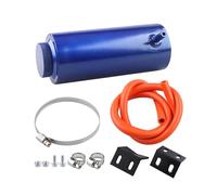 Depósito de desbordamiento de refrigerante del aut Tanque De Refrigerante Universal Para Radiador, 800 Ml, Depósito Expansión, Desbordamiento, Aluminio(Blue)