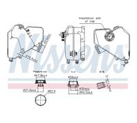 Depósito de expansión NISSENS 996322