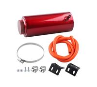 Depósito de expansión Tanque De Refrigerante Universal Para Radiador, 800 Ml, Depósito Expansión, Desbordamiento, Aluminio(Red)