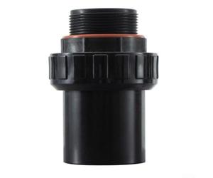 Depósito de filtro de arena para piscina, accesorio de unión de tubería de agua recta, junta roscada de PVC de 1.5 pulgadas y 2 pulgadas para limpiador de piscinas y piezas de aspiradora (2 pulgadas