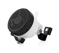 Depósito de freno, depósito de freno universal para motocicleta, botella de líquido frontal duradera, soporte de cilindro de copa de aceite de embrague maestro de motocicleta para motocicleta