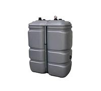 Depósito de fueloil Schutz doble pared de polietileno 1000 L, integral, piel sintética. DIM: 1420 x 660 x altura 1685 mm. incluida con calibre de nivel, indicador óptico de fugas, asas sobre
