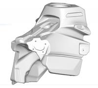 Depósito De Gasolina Acerbis Transparente Neutro 12LT KTM SX 2T 125 2019-2021