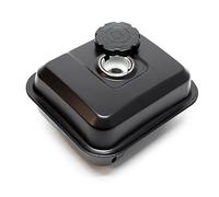 Depósito de gasolina negro pieza de repuesto tanque de combustible para motor a gasolina 6,5 CV