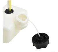 Depósito de gasolina para desbrozadora multiherramienta, cortasetos, motosierra compatible con scooters de gasolina, multiherramientas de jardín