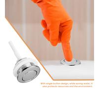 Depósito de inodoro con botones Baño para asiento de inodoro en casa 1 pieza 14,5 4,6 4,6 cm Resistente a la corrosión A prueba de óxido