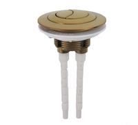 Depósito de inodoro con doble botón de descarga de plástico que ahorra agua con parche de conversión compatible con cubiertas de 38 mm, 48 mm, 58 mm, fácil de instalar, varios colores, uso doméstico y