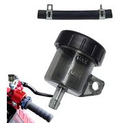 Depósito de líquido del cilindro de freno, tanque de cilindro maestro a prueba de fugas, diseño universal a juego | Depósito de líquido de frenos de motocicleta para ATV, Dirt Bike, scooter