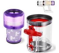 Depósito de polvo para Dyson V12 SV18 SV20 Detect Slim V10 Digital Slim Aspiradora Contenedor Piezas de Repuesto