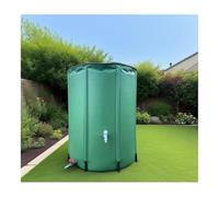 Depósito de recogida de agua de lluvia, Barril plegable de la colección del agua lluvia con el filtro y grifo 50L multicolor a 1000L(Green,1000L)
