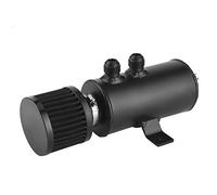 Depósito de recuperación de aceite universal con filtro de ventilación y deflectores, capacidad de 0,75 L, conector AN10 de aluminio para una protección óptima del motor del