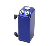 Depósito de refrigeración Depósito de trampa de aceite desconcertado, tanque de captura de combustible con filtro de aire, Kit de lata de 2 puertos, separador de motor(A)