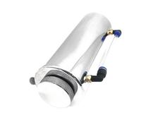 Depósito de refrigeración Disipador de calor del depósito desbordamiento la botella captura refrigerante tanque refrigerador agua radiador coche aluminio 500ml