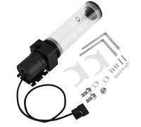 Depósito de refrigeración por agua de acrílico con bomba integrada de 19 W, tanque cilíndrico con rosca G1/4 para sistemas de refrigeración líquida de PC, fabricado en PMMA y POM (160mm)