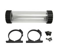Depósito de Refrigeración por Agua para PC, Depósito de Refrigeración por Agua para Computadora Cilíndrico Transparente de 240 Mm, Tanque de Depósito de Agua con Cilindro
