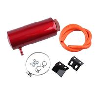 Depósito de refrigeración Tanque de refrigerante del radiador expansión 800 ml Botella captura enfriamiento Depósito desbordamiento Aluminio(Red)