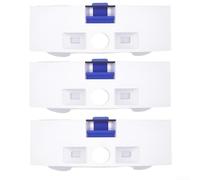 Depósito de residuos blanco de 14 cm para Ecovacs para robot serie t80 14 | Se adapta a x9 PRO para omni, tamaño de 14 cm, material ABS, fácil eliminación de residuos, instalación sin costuras