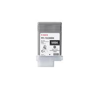 Depósito de tinta Canon PFI-102MBK - Negro mate (pigmentado) - Compatible con Canon imagePROGRAF - 130 ml