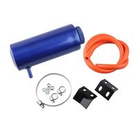 Depósito desbordamiento Desbordamiento De Botella De Aluminio Universal Para Radiador, Tanque De Refrigerante De 800 Ml, Tanque De Expansión De Refrigerante, Captura(Black)