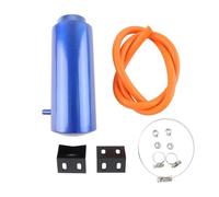 Depósito desbordamiento Tanque De Refrigerante Para Radiador De Coche Aluminio De 800 Ml, Tanque Expansión Refrigerante Botella Captura Enfriamiento Depósito Desbordamiento(Blue)