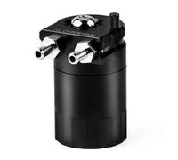 Depósito Expansión Refrigerante Depósito Captura Aceite Coche Kit Filtro Fluido Tanque Recolección Lata Reserva Cilindro Aluminio Accesorios Negros Para Automóvil 300ML