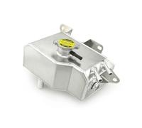 Depósito Expansión Refrigerante Para Mazda MX5 Para Miata Para Expansión Mk3 NC Auto Refrigerante Colector Expansión Desbordamiento Tanque Agua Tapa Depósito(Plata)