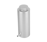 Depósito Expansión Refrigerante Tanque Expansión Refrigerante Aluminio Universal Para Coche 0.8 L 800 Ml 1 Unidad Tanque(Sliver)