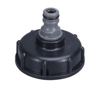 Depósito IBC Tapa de Adaptador,S60x6 Tapón de Depósito IBC,de Plástico,S60x6 IBC Tapón tanque de tanque conexión,Adaptador IBC 1/2 Pulgada Rosca Hembra,IBC Tankdeckel Adapter,IBC Adapter Kappe