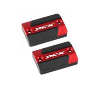 Depósito Líquido Freno Tapa Depósito De Freno Delantero Aluminio CNC Para Motocicleta, Cubierta Copa Aceite Para Tanque Fluido Para PCX125 PCX150 PCX160 125 150 160